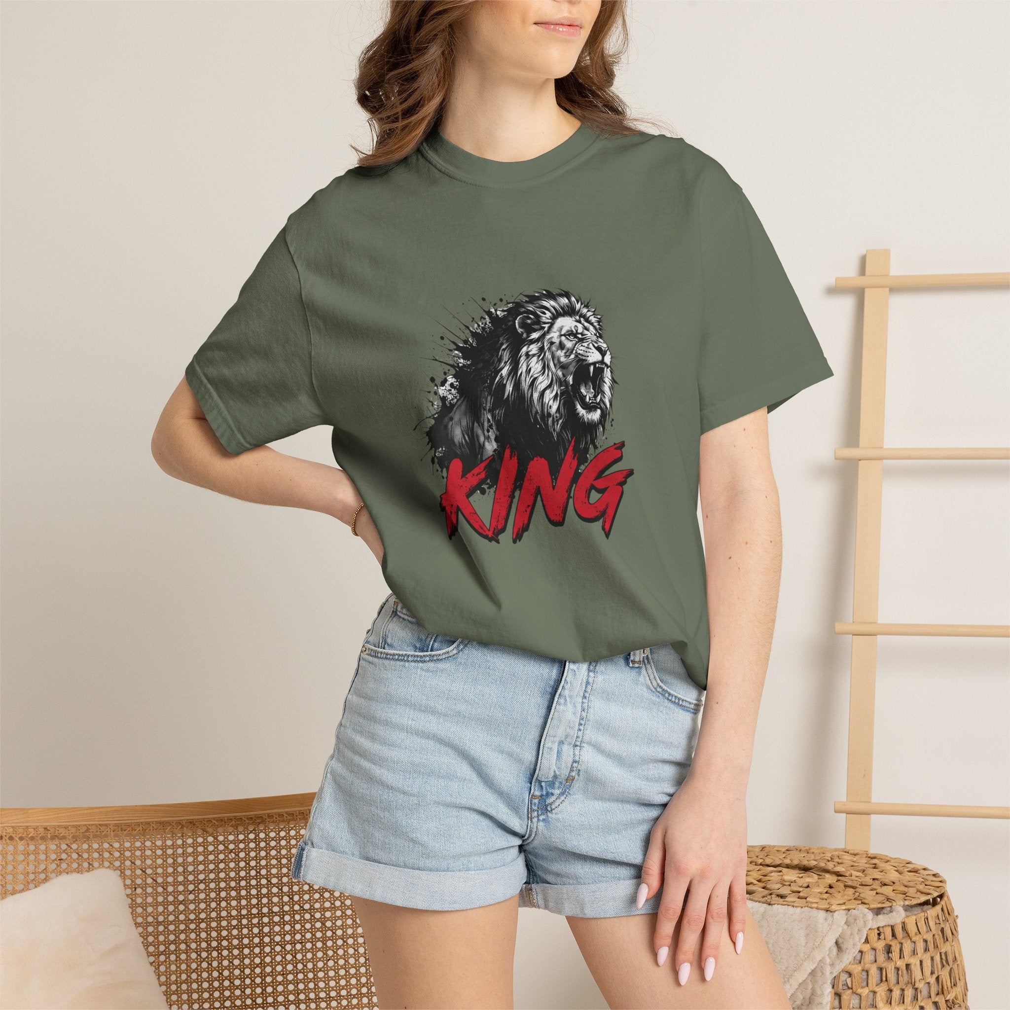 King Lion Graphic T-Shirt