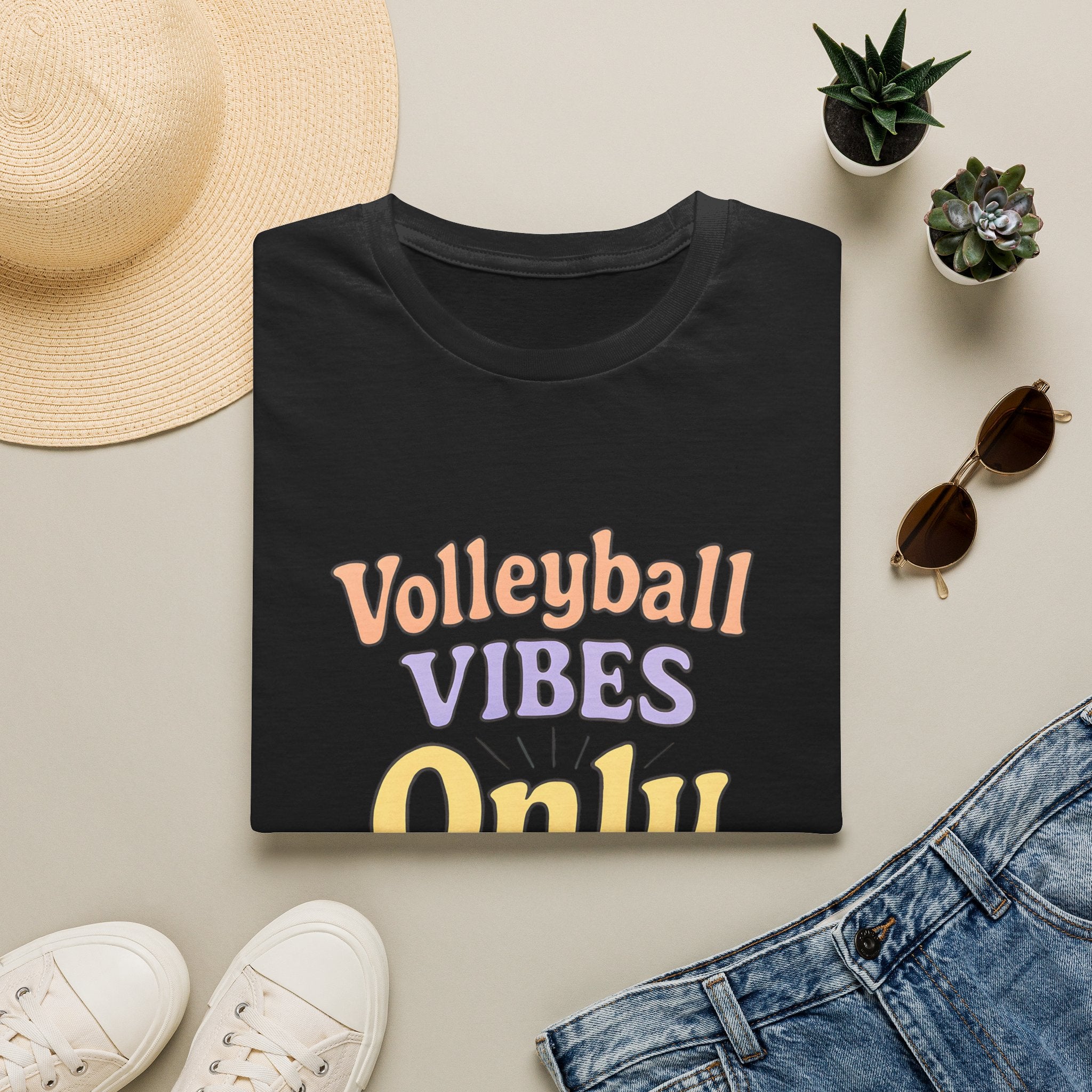 Volleyball Vibes Only T-Shirt