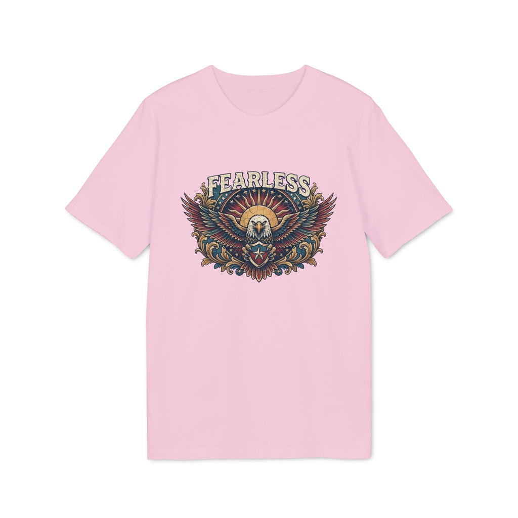 Vintage American Skull & Wings Graphic T Shirt