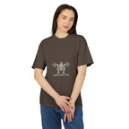 Skeleton Squat Tee  T‑Shirt