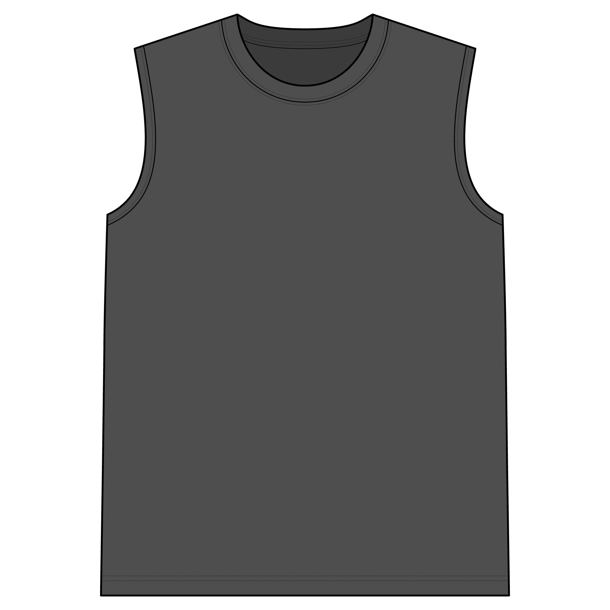 FlexFit  Sleeveless Gym Tee
