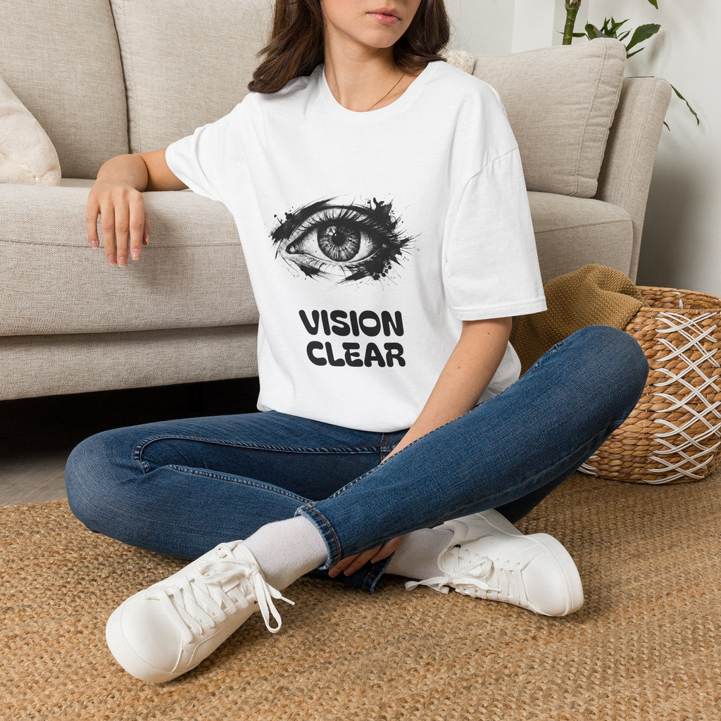 Vision Clear Eye Graphic T‑Shirt