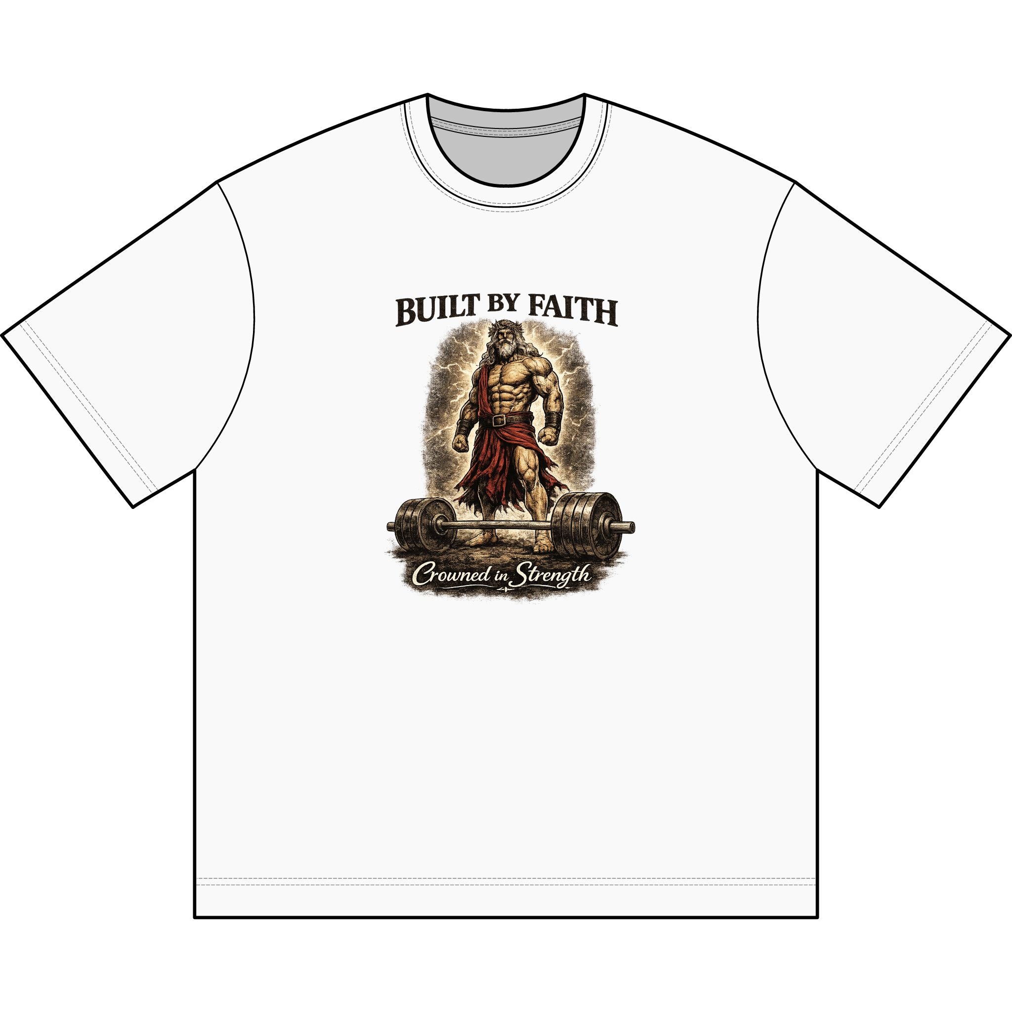 Built By Faith Strength T-Shirt