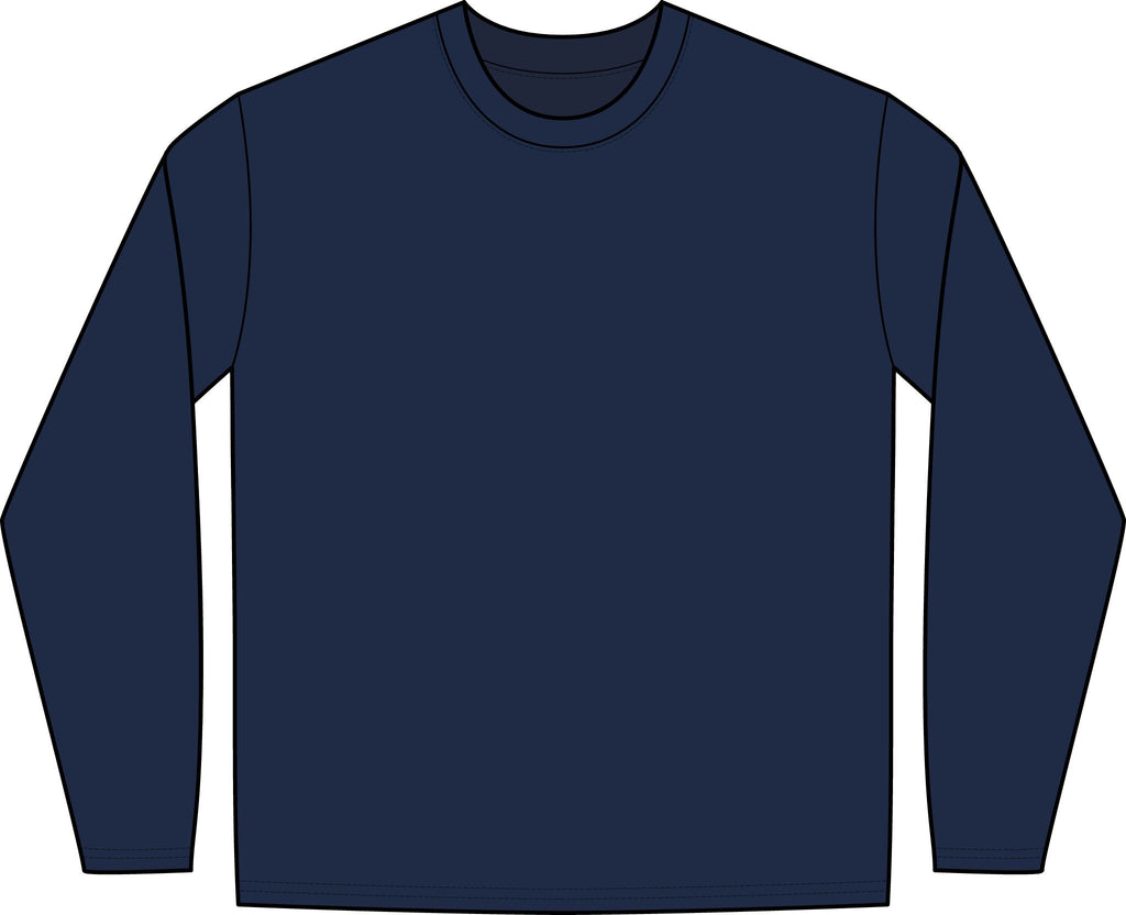 Long Sleeve Casual Gym Shirt