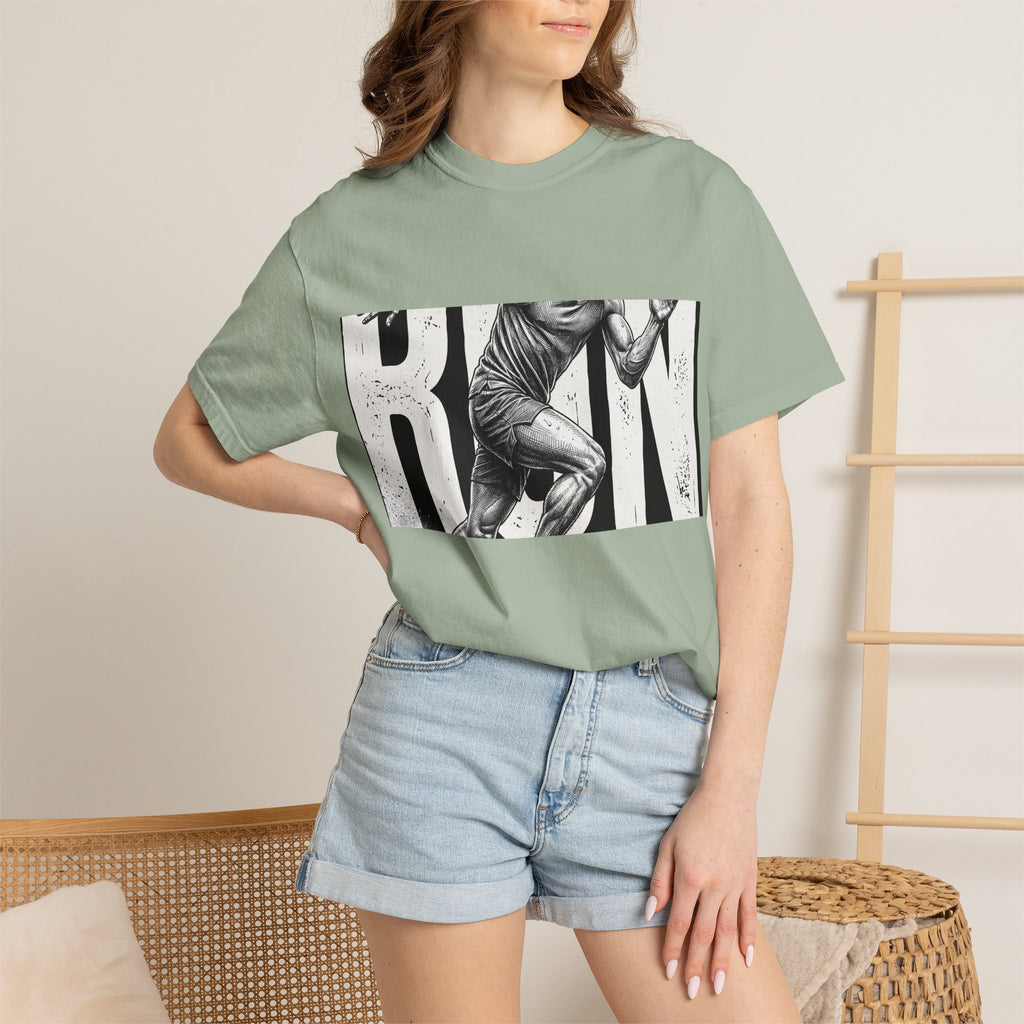 Run Silhouette Graphic T‑Shirt