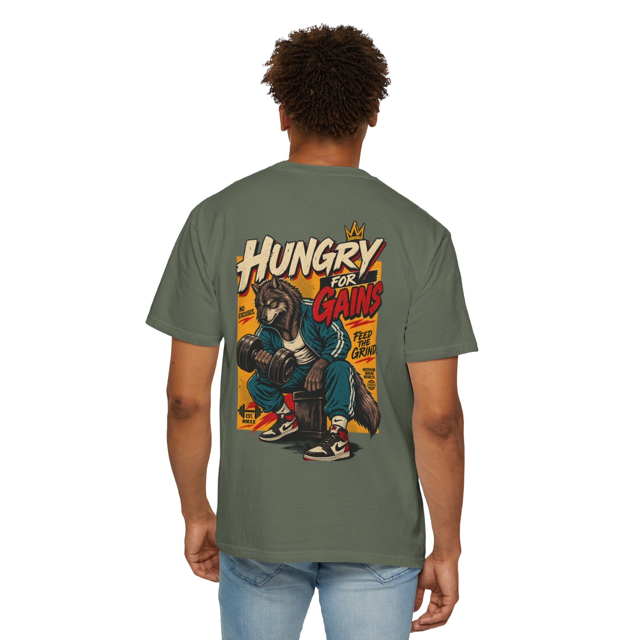 Hungry for Gains Graphic T-shirt