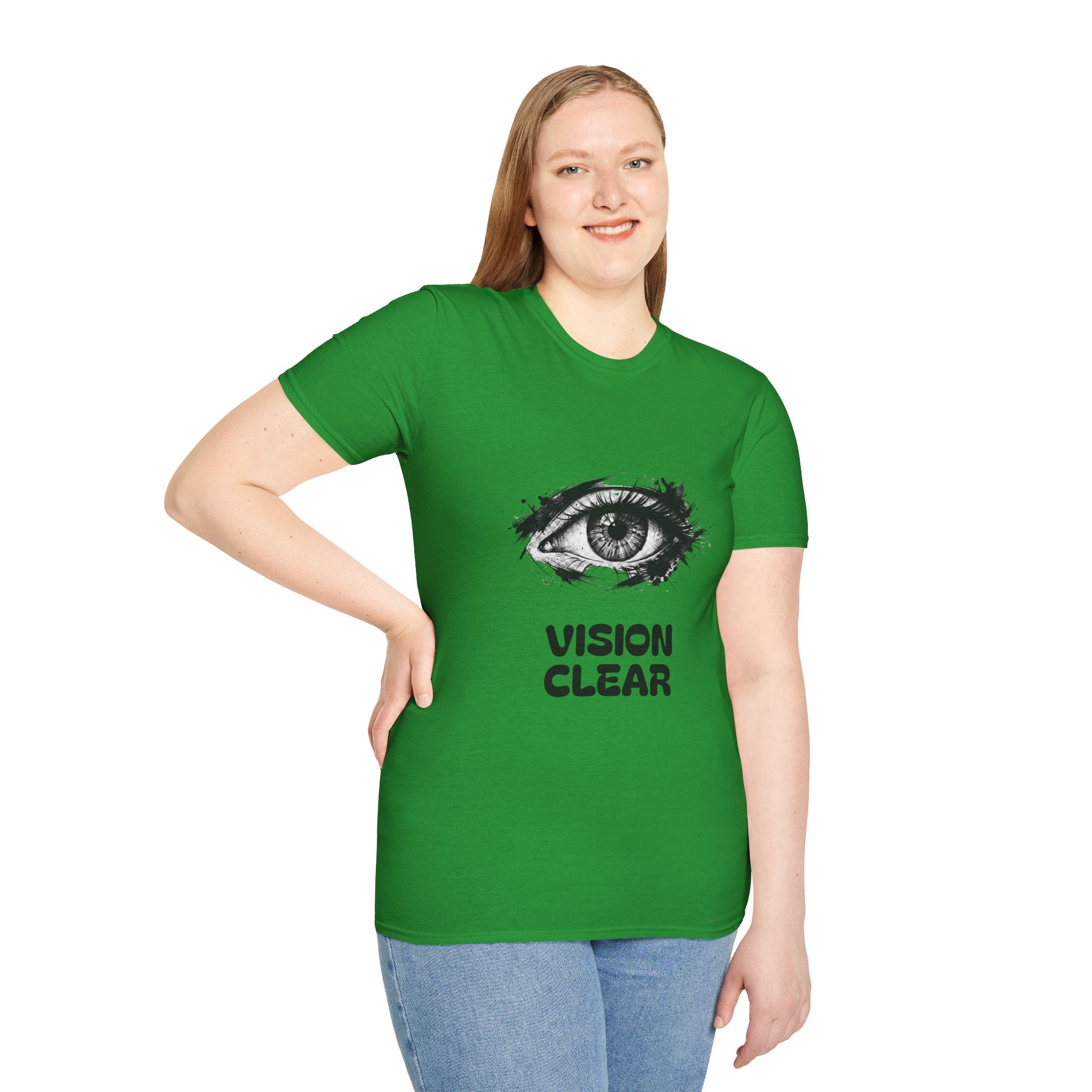 Vision Clear Eye Graphic T‑Shirt