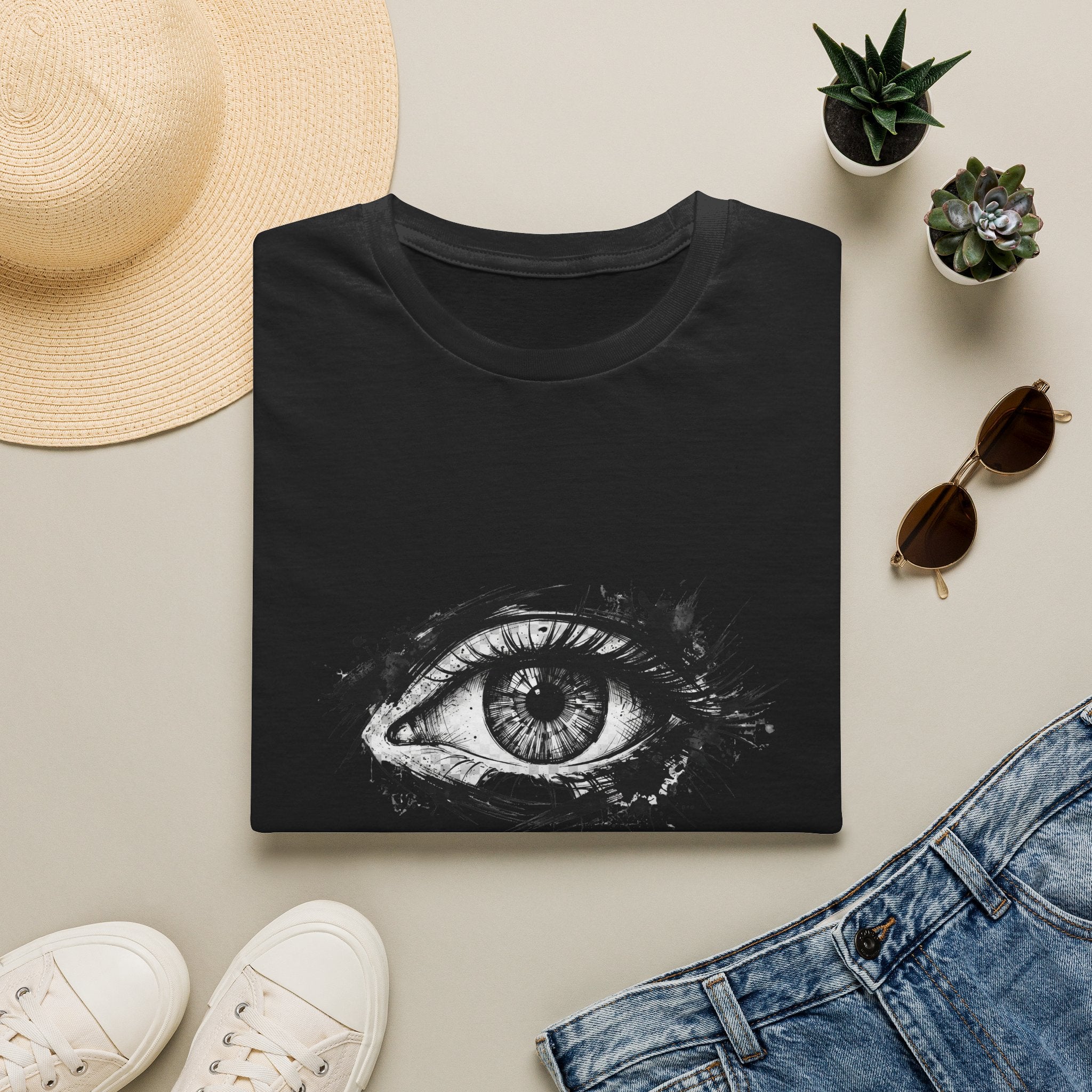 Vision Clear Eye Graphic T‑Shirt