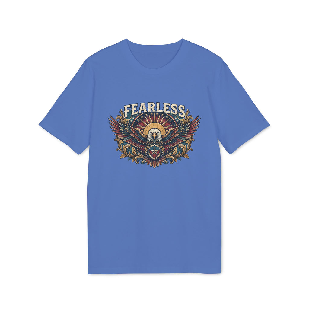 Vintage American Skull & Wings Graphic T Shirt