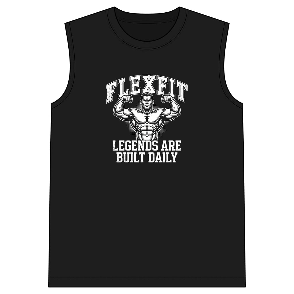 FlexFit  Sleeveless Gym Tee