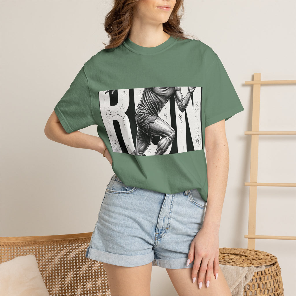 Run Silhouette Graphic T‑Shirt
