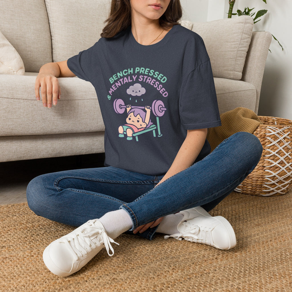 Mentally Stressed Bench Press T-Shirt