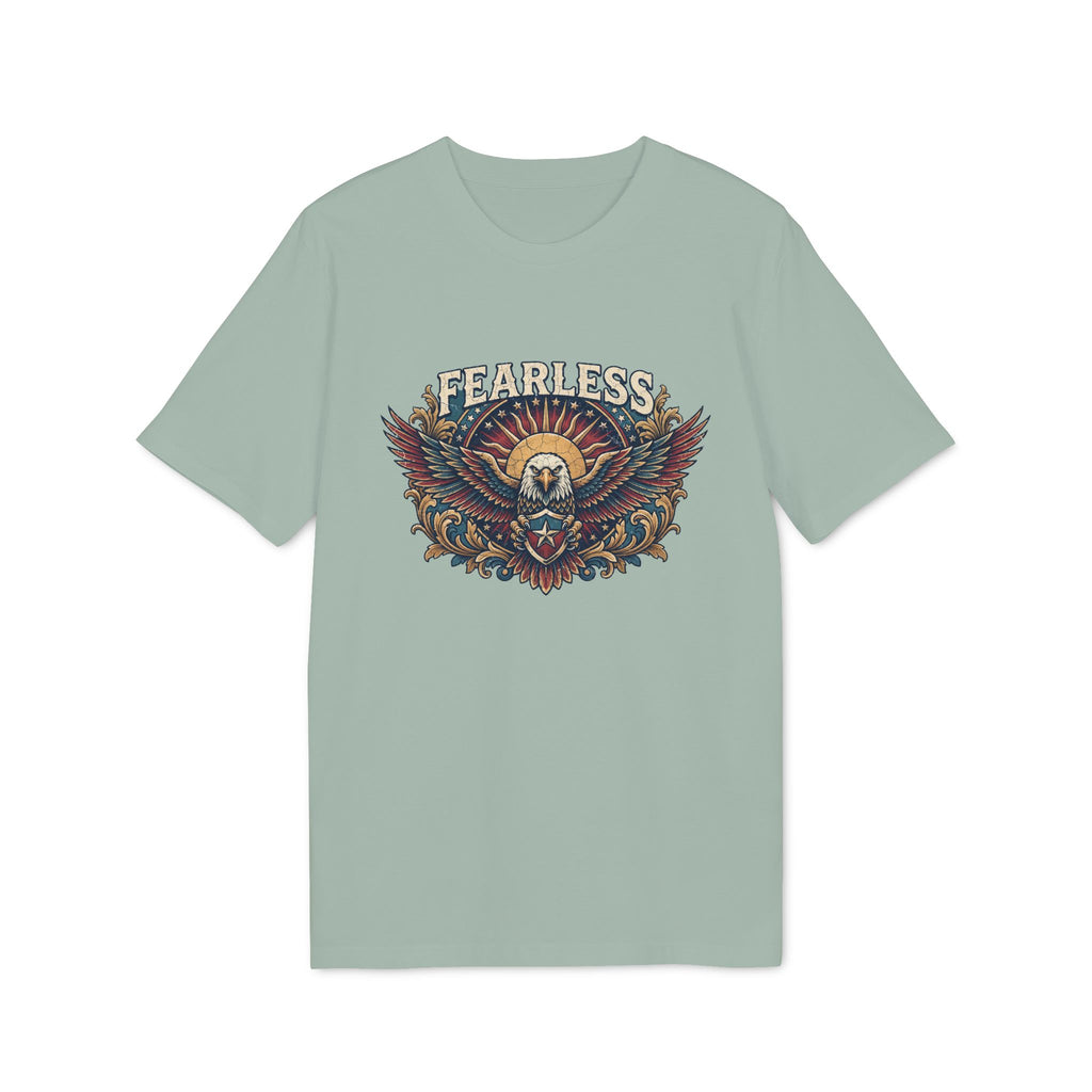 Vintage American Skull & Wings Graphic T Shirt