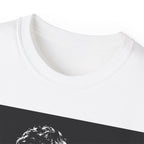 B&W Bodybuilder Bicep Curl T Shirt