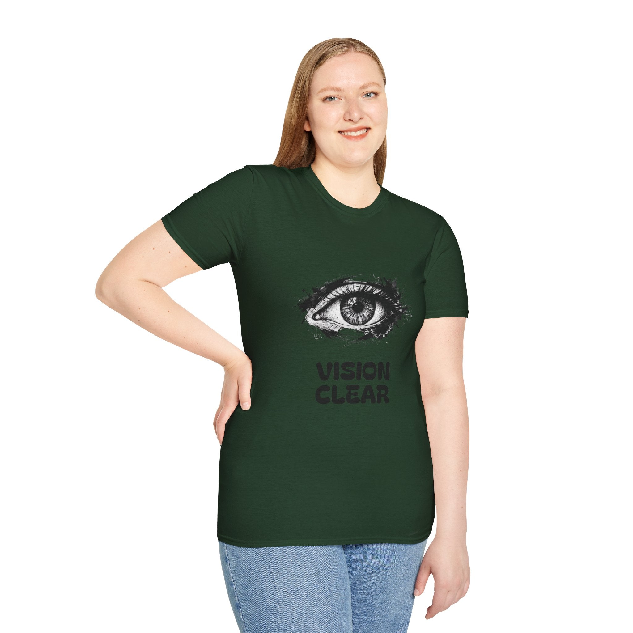 Vision Clear Eye Graphic T‑Shirt