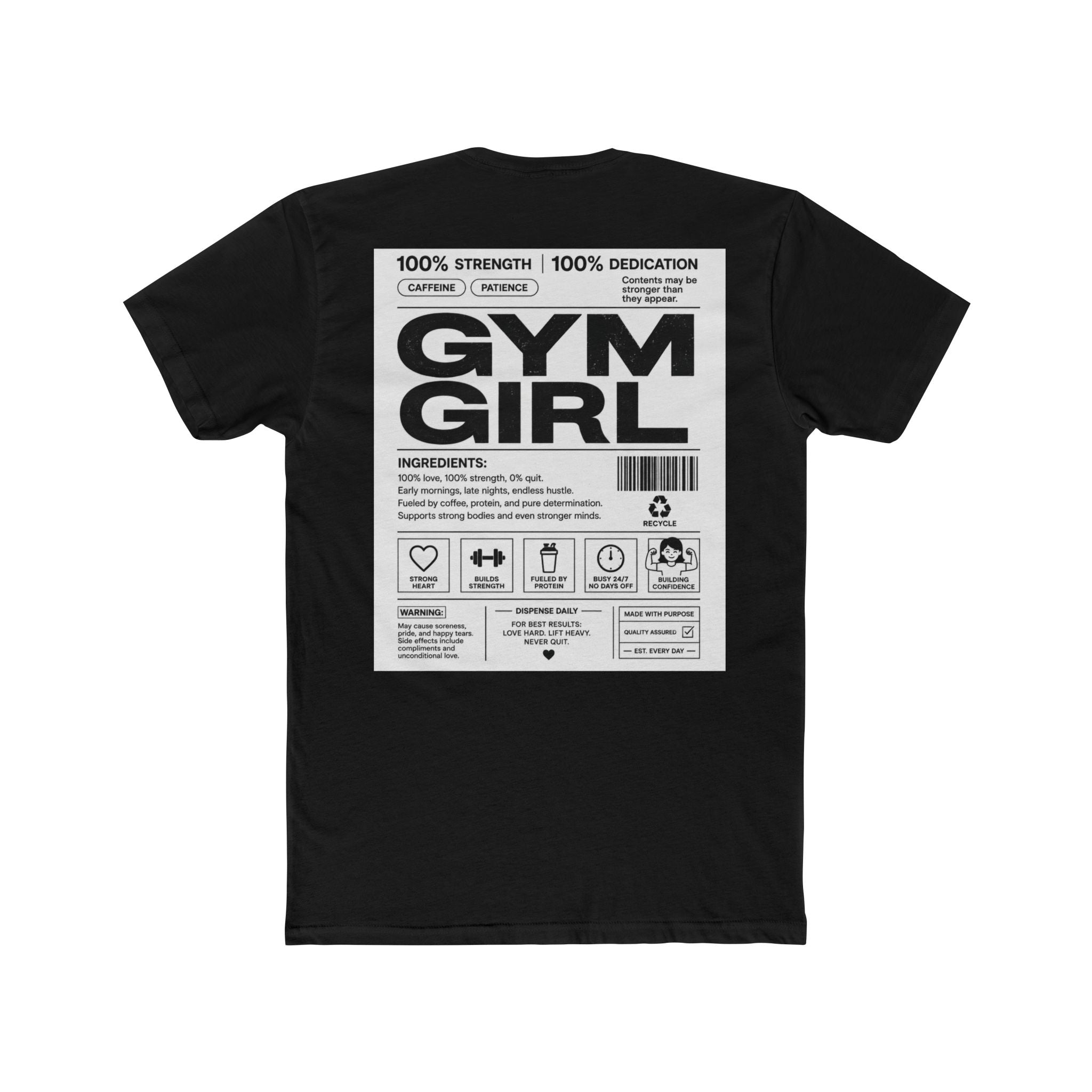 Gym Girl graphic Tee