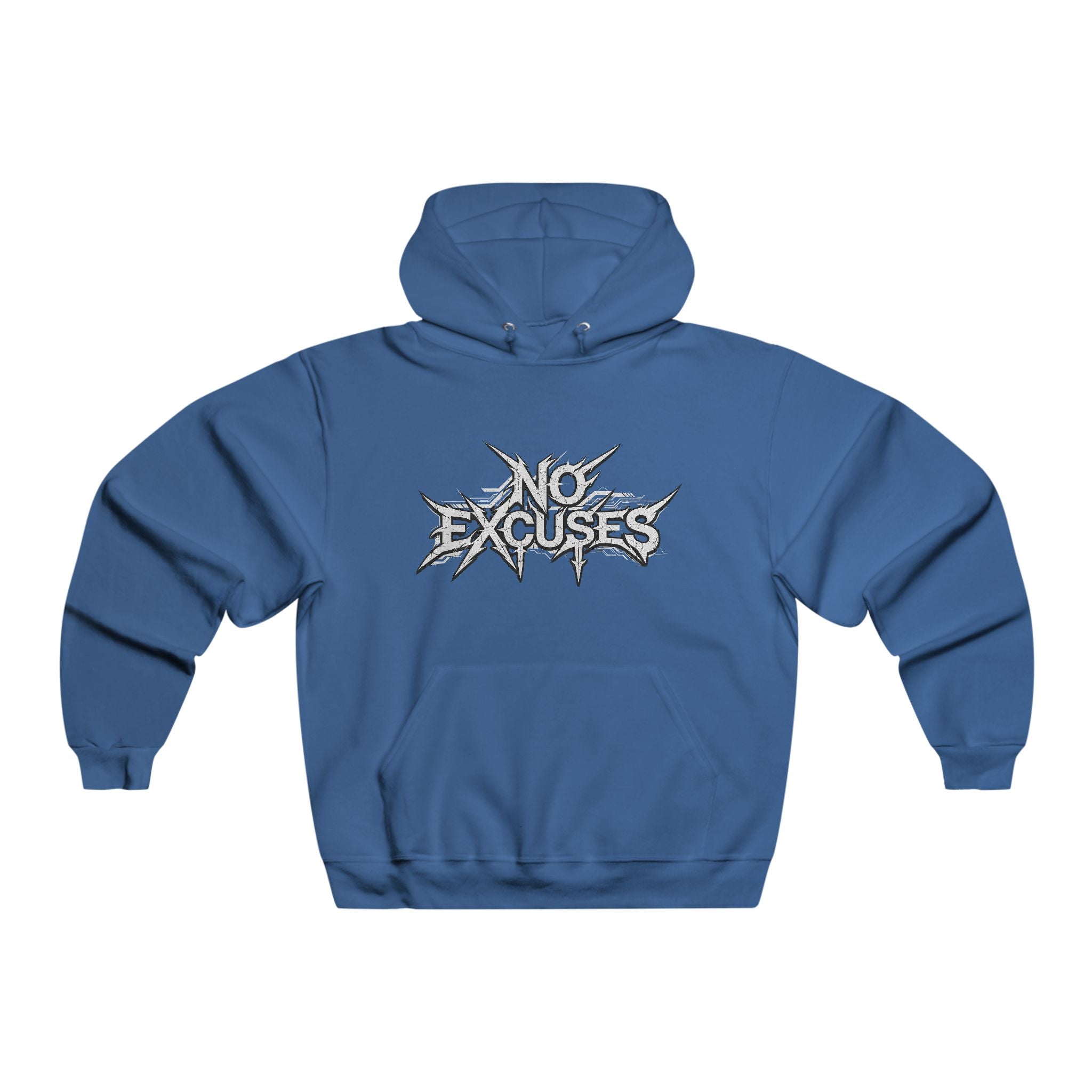 No Excuses graphic hoodie