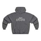 No Excuses graphic hoodie