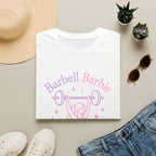 Barbell Barbie Lifts Weights T-Shirt
