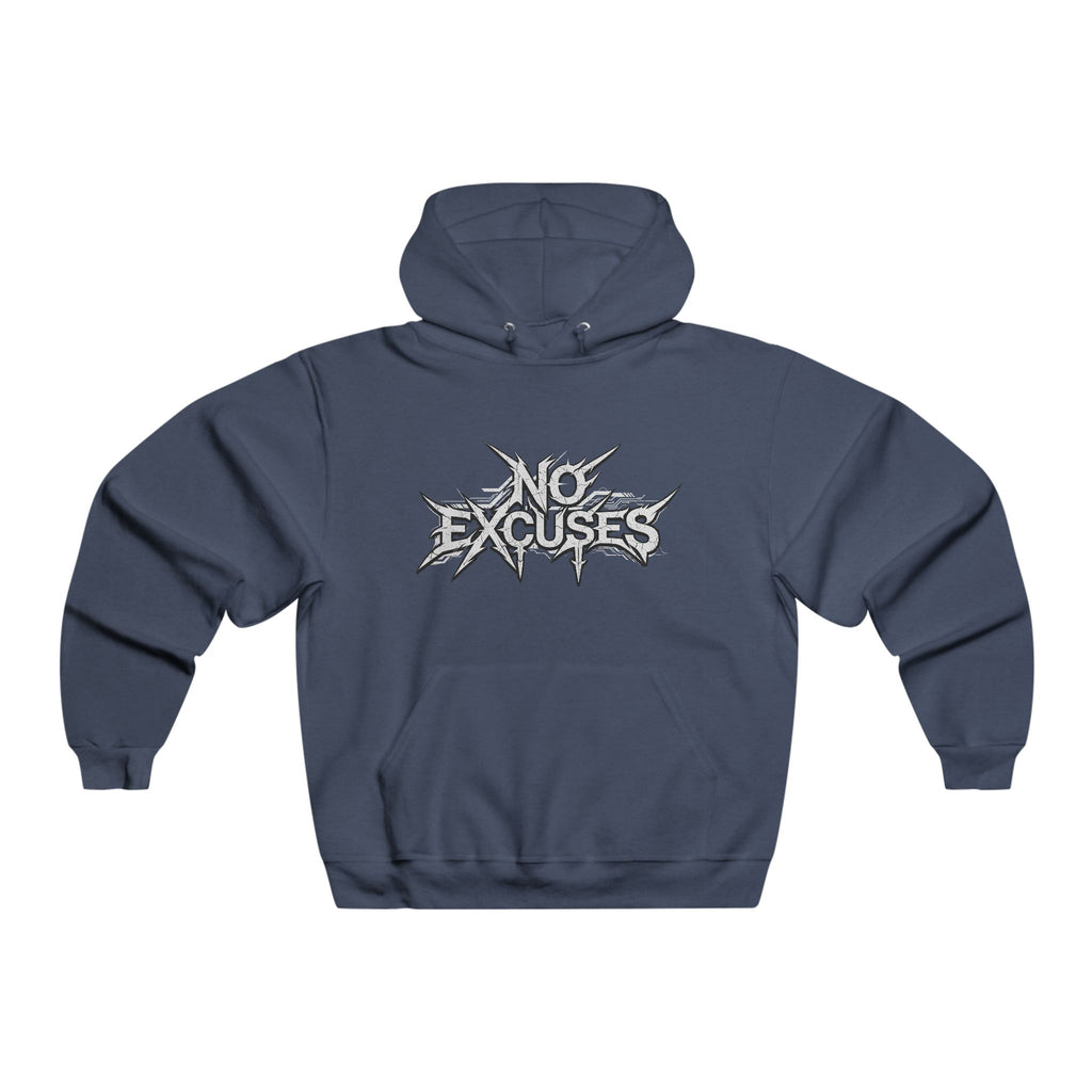 No Excuses graphic hoodie