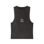Every Day Matter Stonewash Tank Top