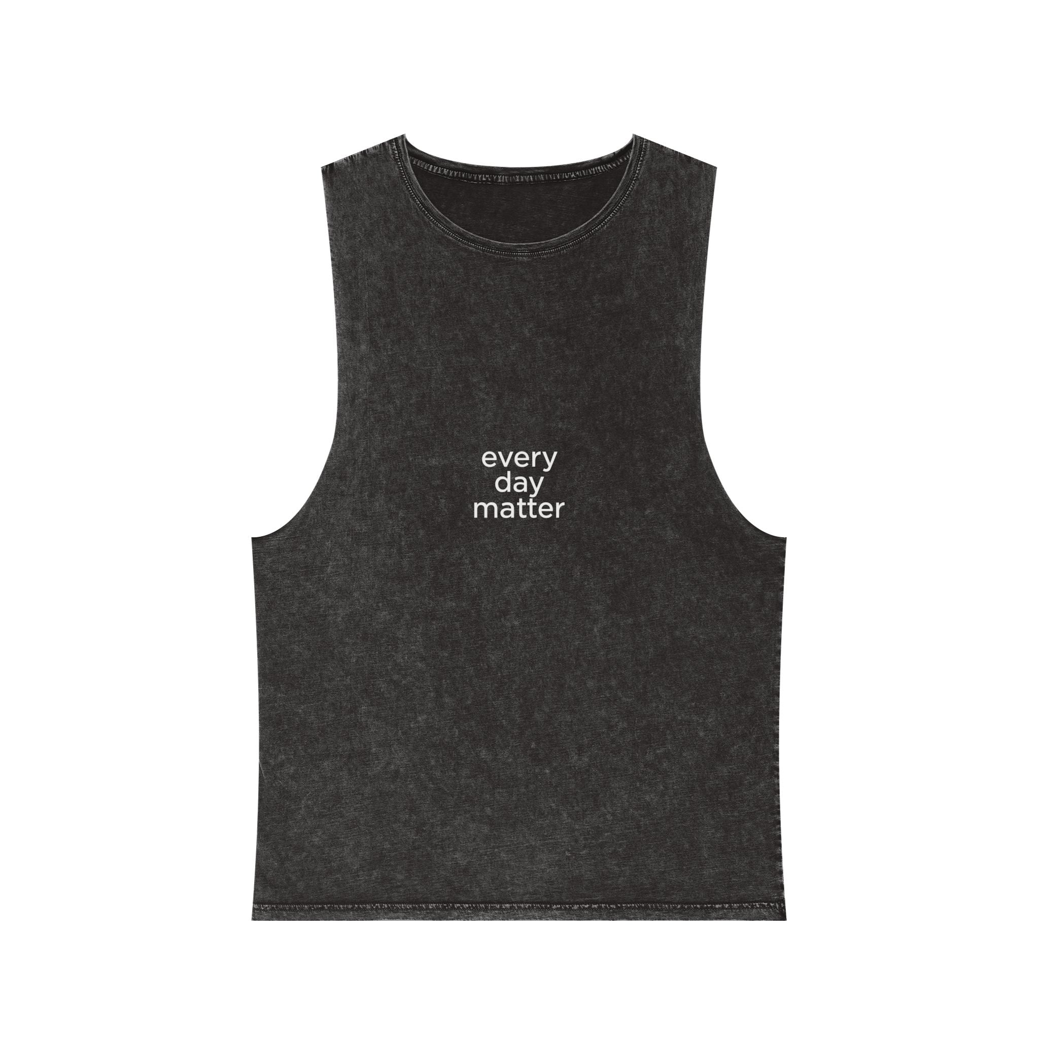 Every Day Matter Stonewash Tank Top