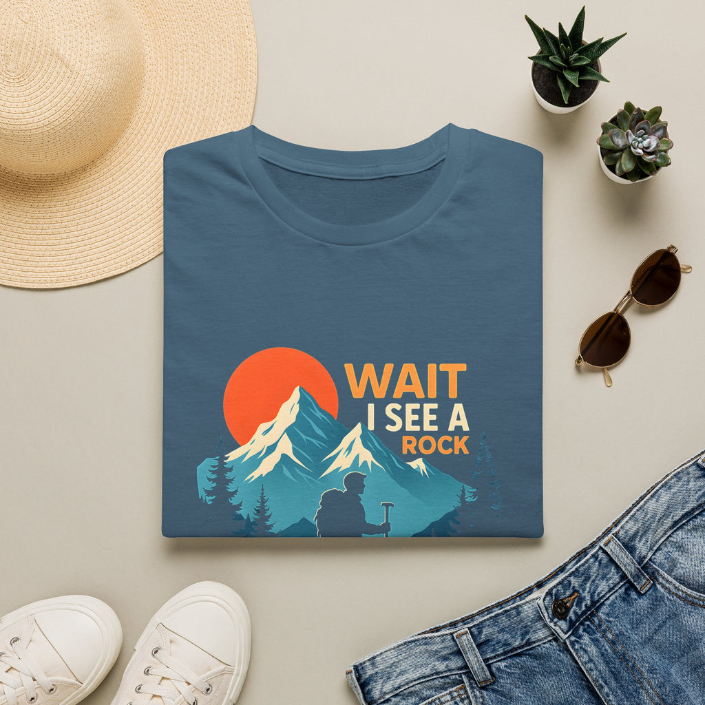 Hiker on Mountain Trail T-Shirt