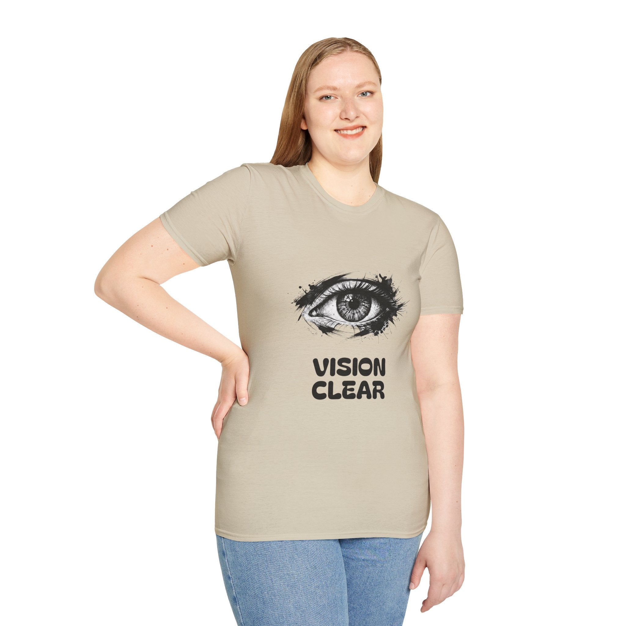 Vision Clear Eye Graphic T‑Shirt