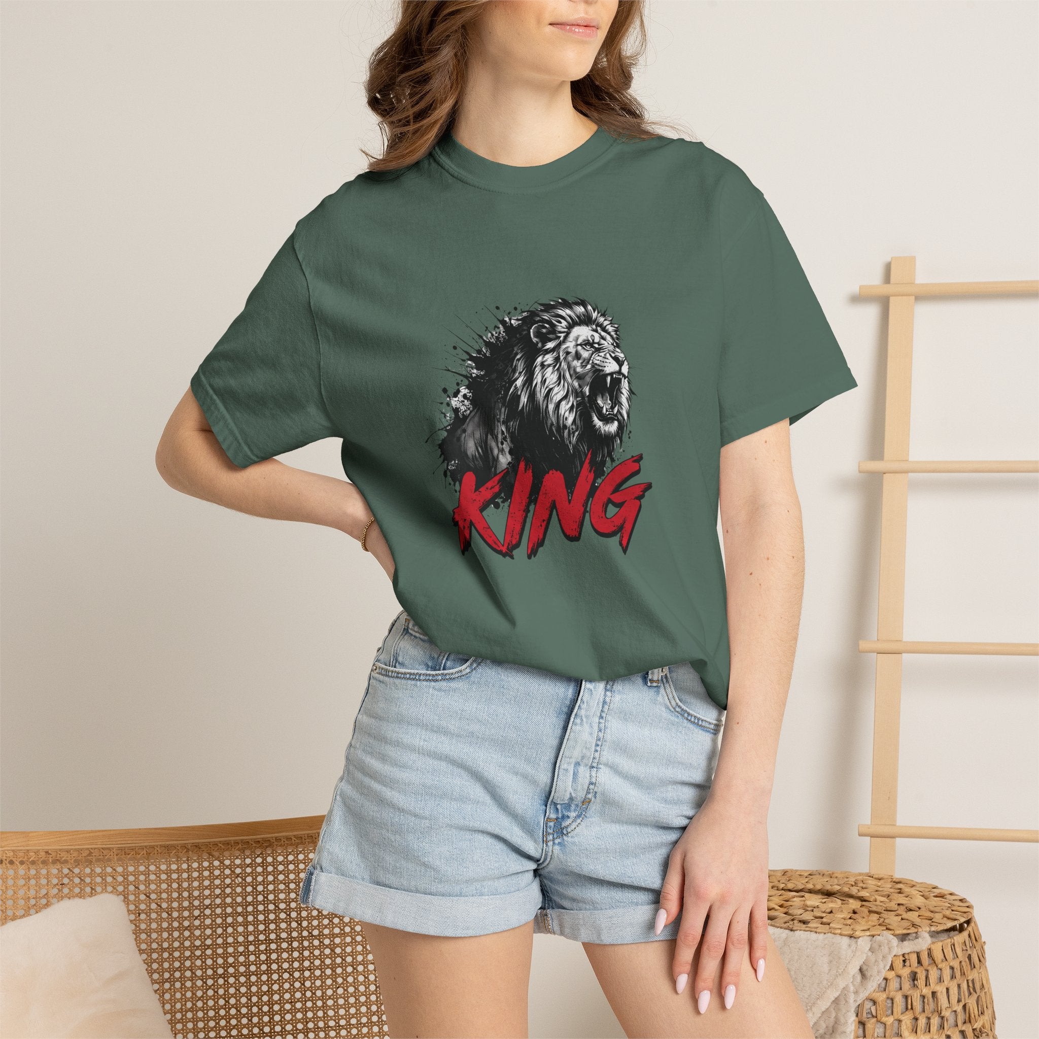 King Lion Graphic T-Shirt