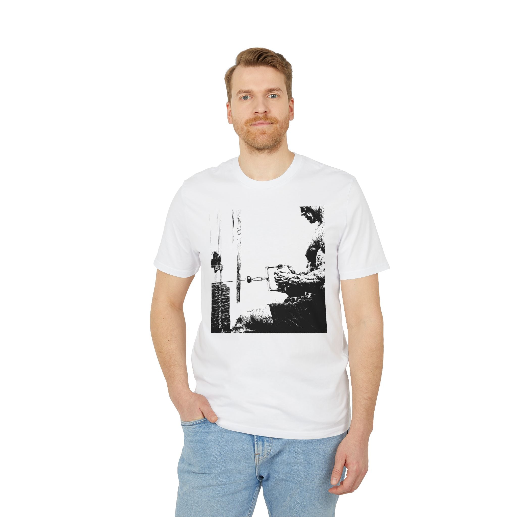 Vintage Black & White Graphic Tee