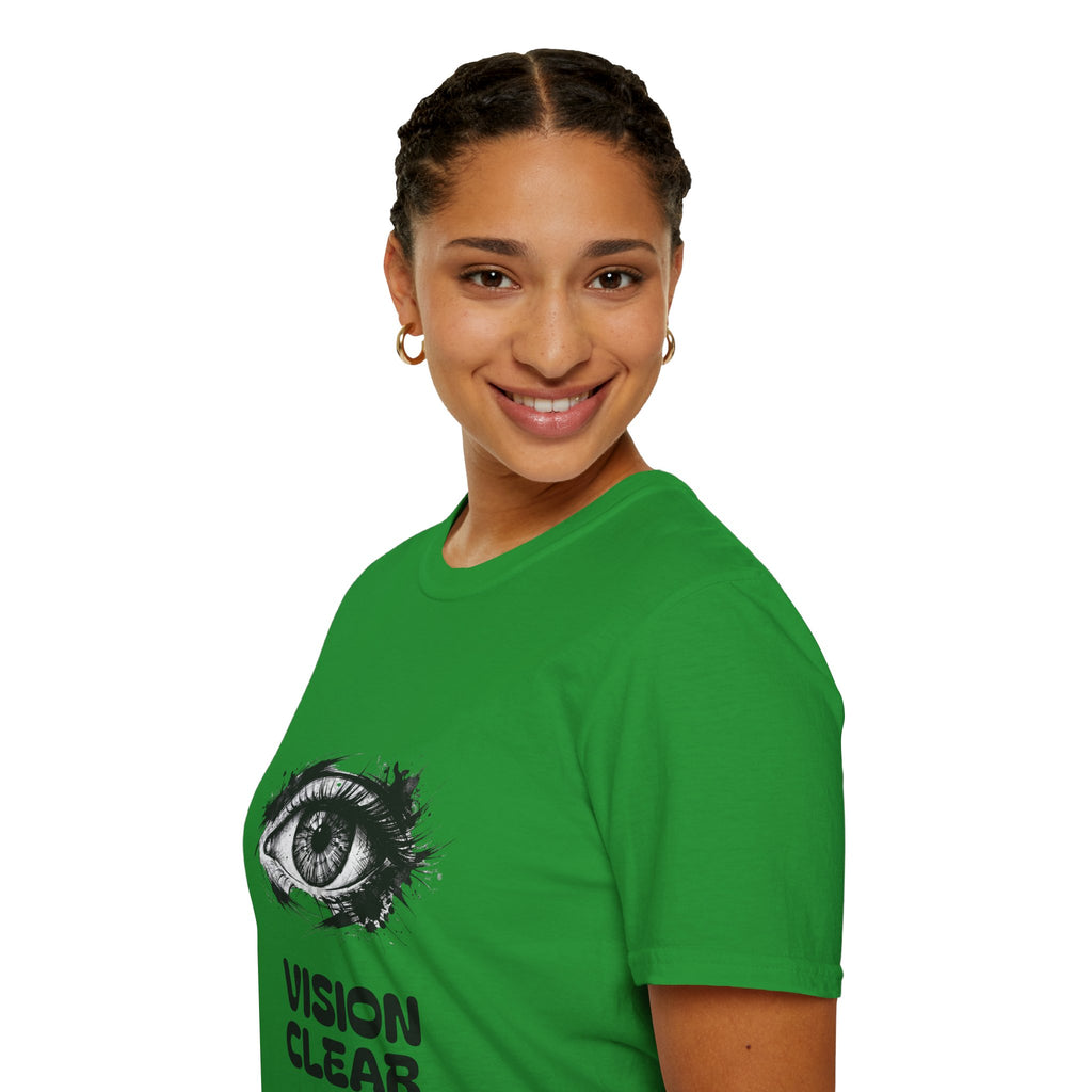 Vision Clear Eye Graphic T‑Shirt