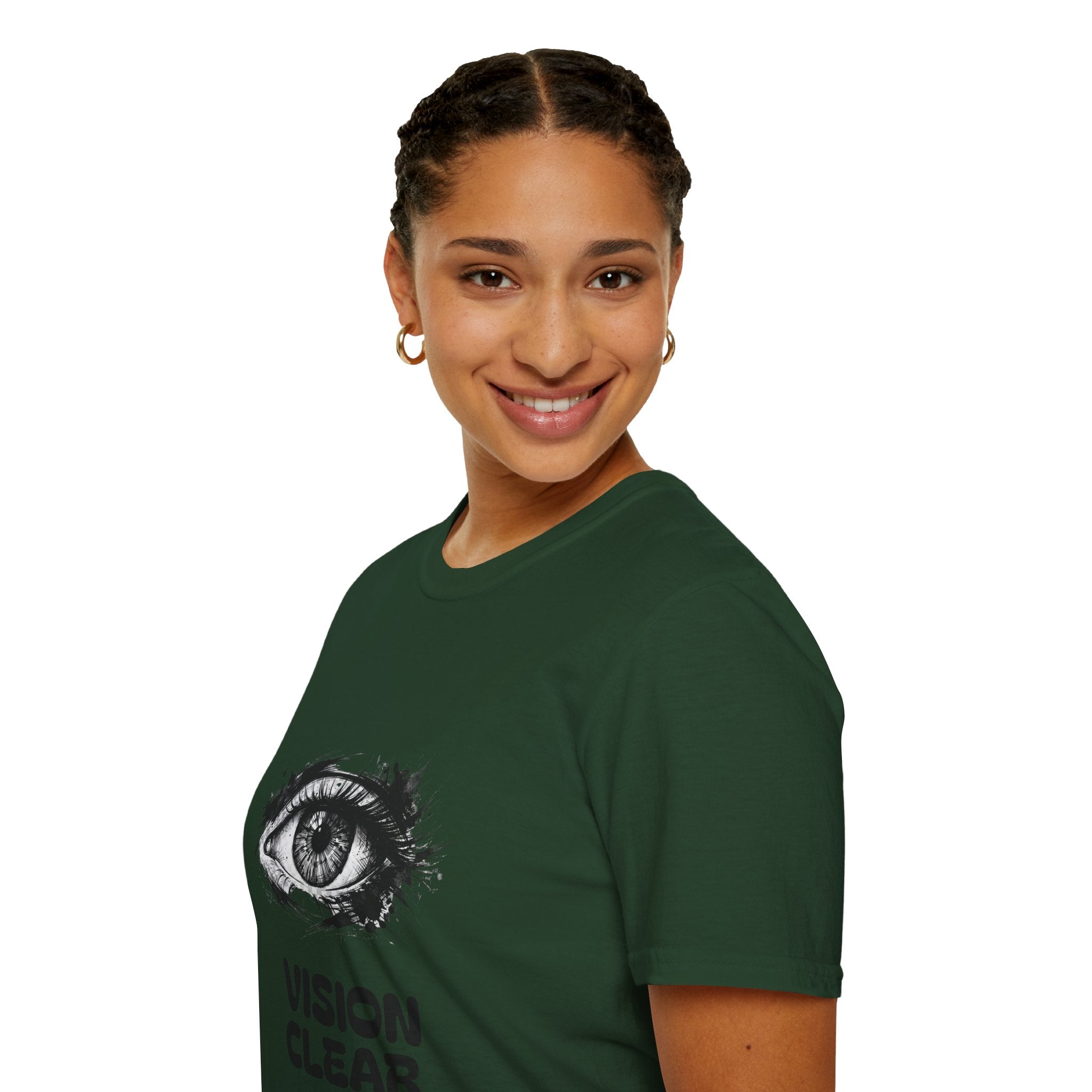 Vision Clear Eye Graphic T‑Shirt