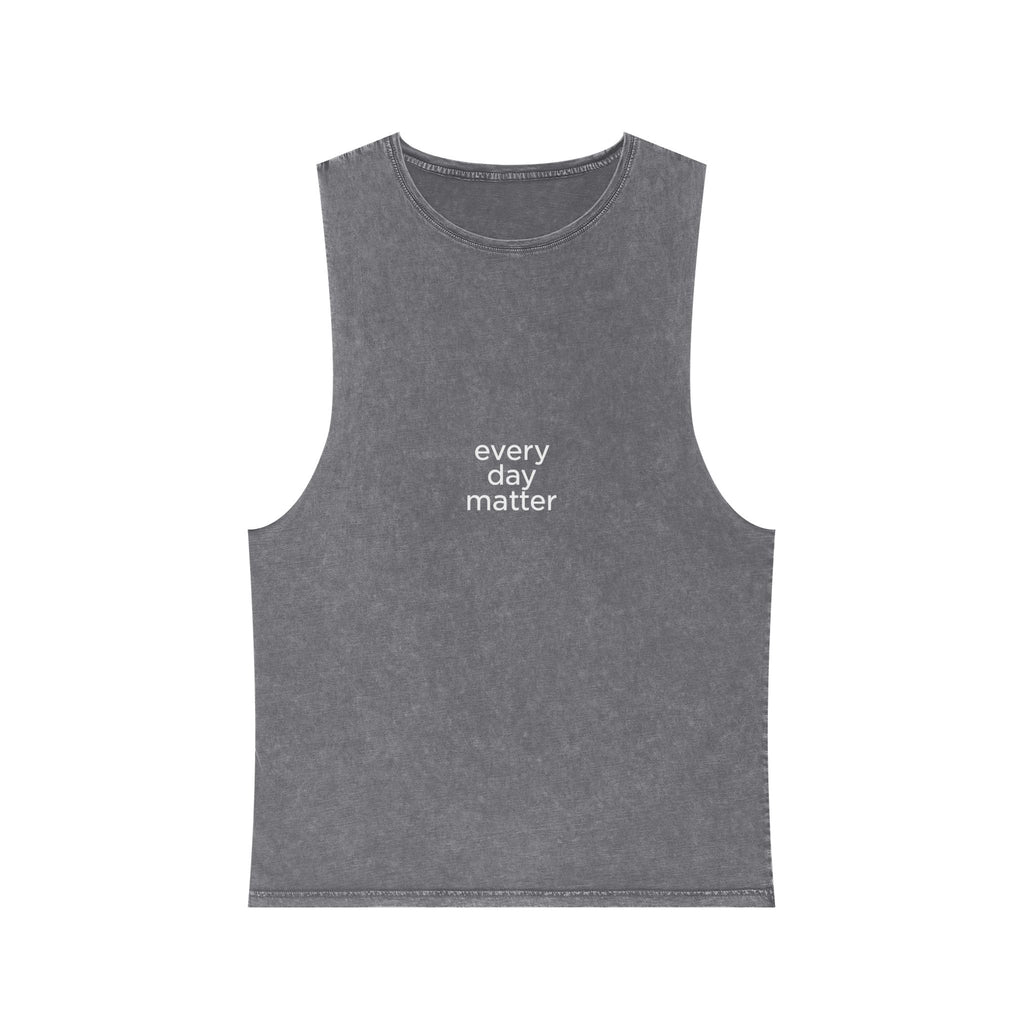 Every Day Matter Stonewash Tank Top