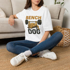 Bench Press Dog T-Shirt