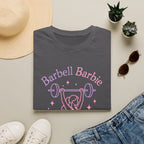 Barbell Barbie Lifts Weights T-Shirt