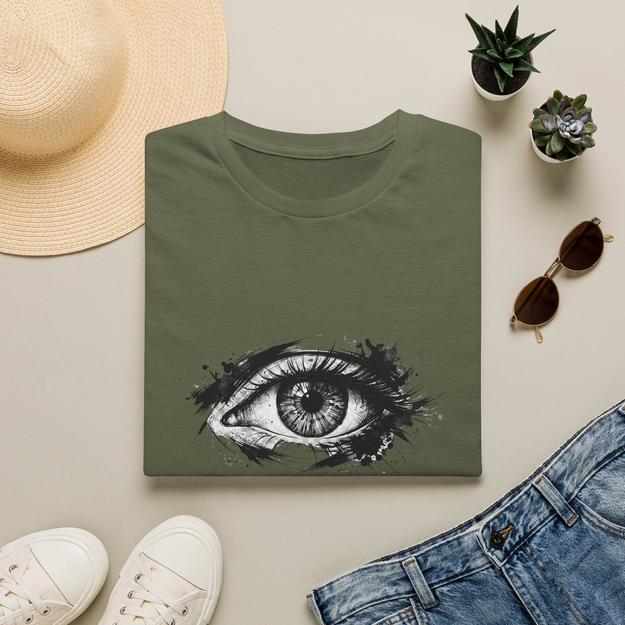 Vision Clear Eye Graphic T‑Shirt