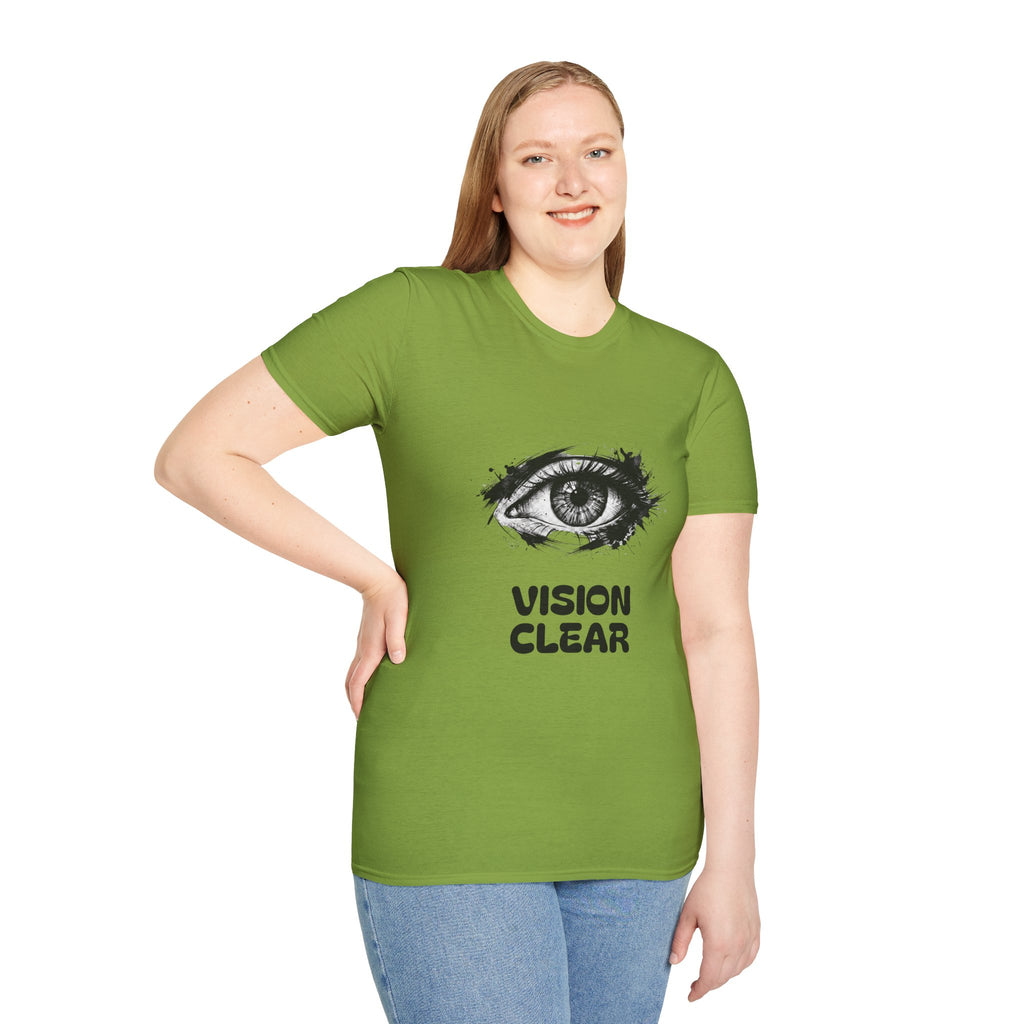 Vision Clear Eye Graphic T‑Shirt
