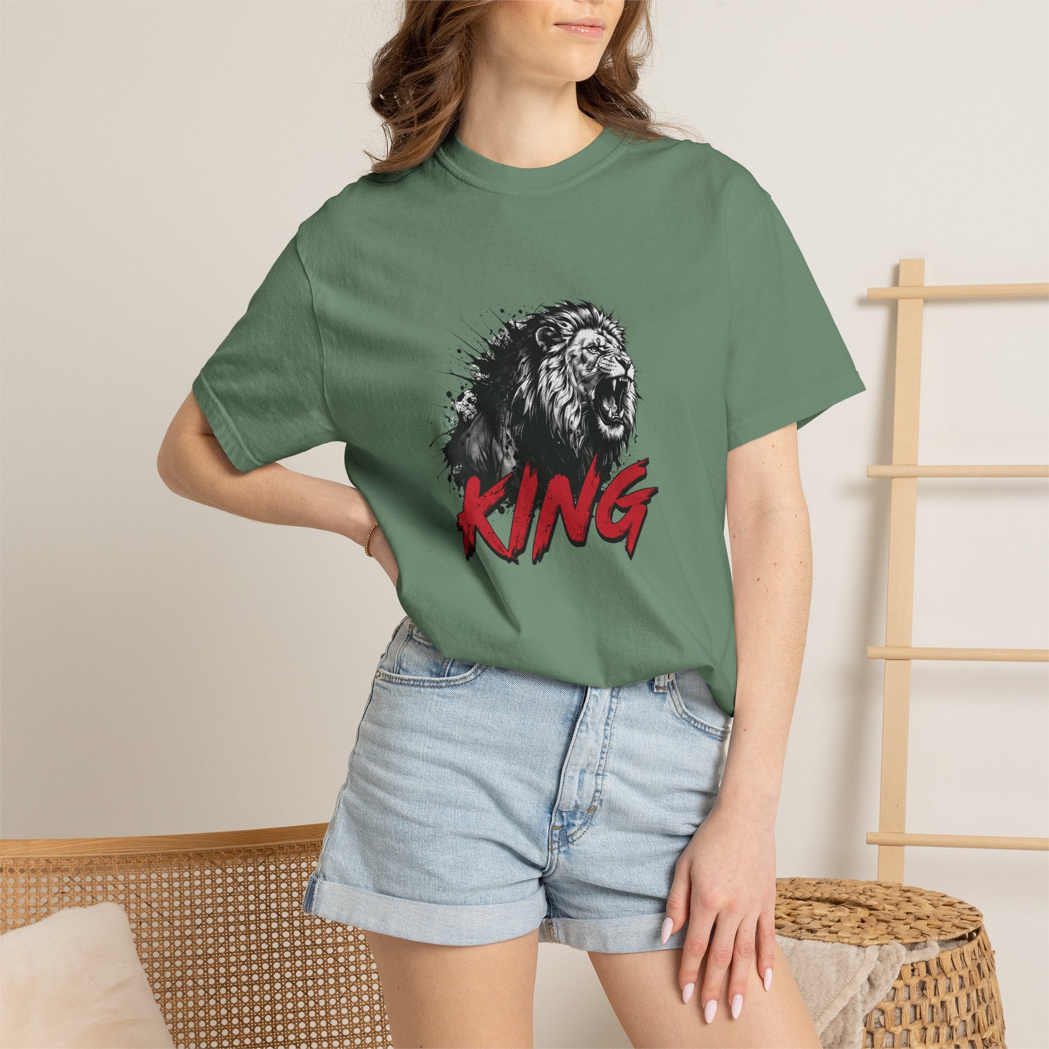 King Lion Graphic T-Shirt