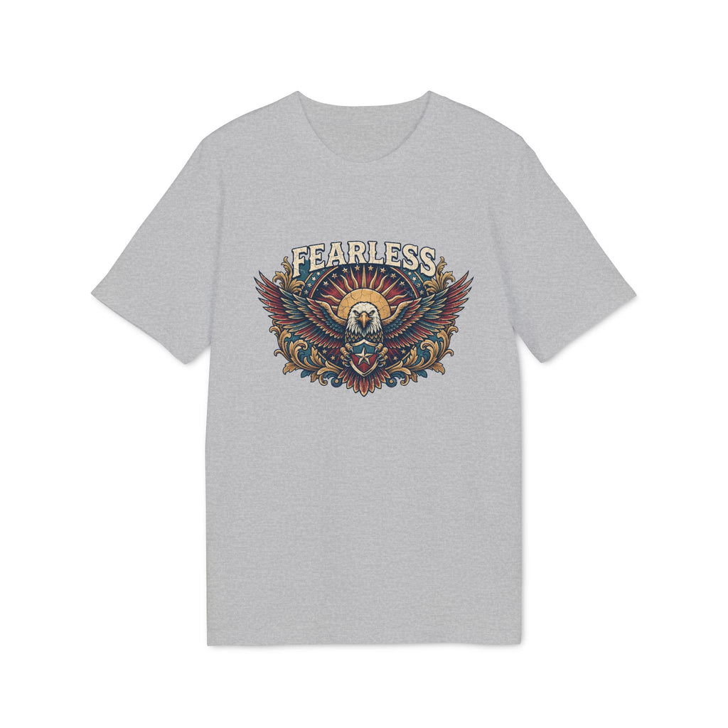Vintage American Skull & Wings Graphic T Shirt