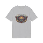 Vintage American Skull & Wings Graphic T Shirt