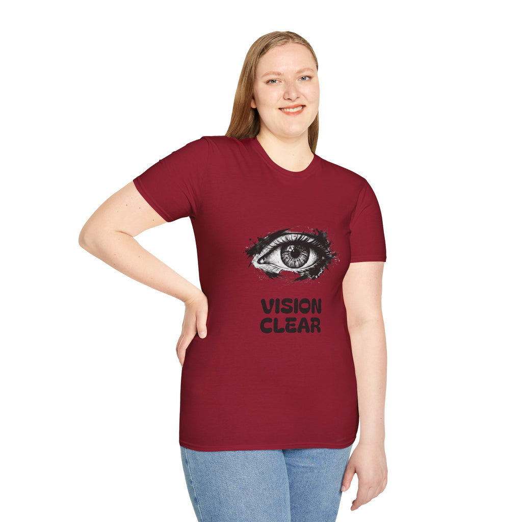Vision Clear Eye Graphic T‑Shirt