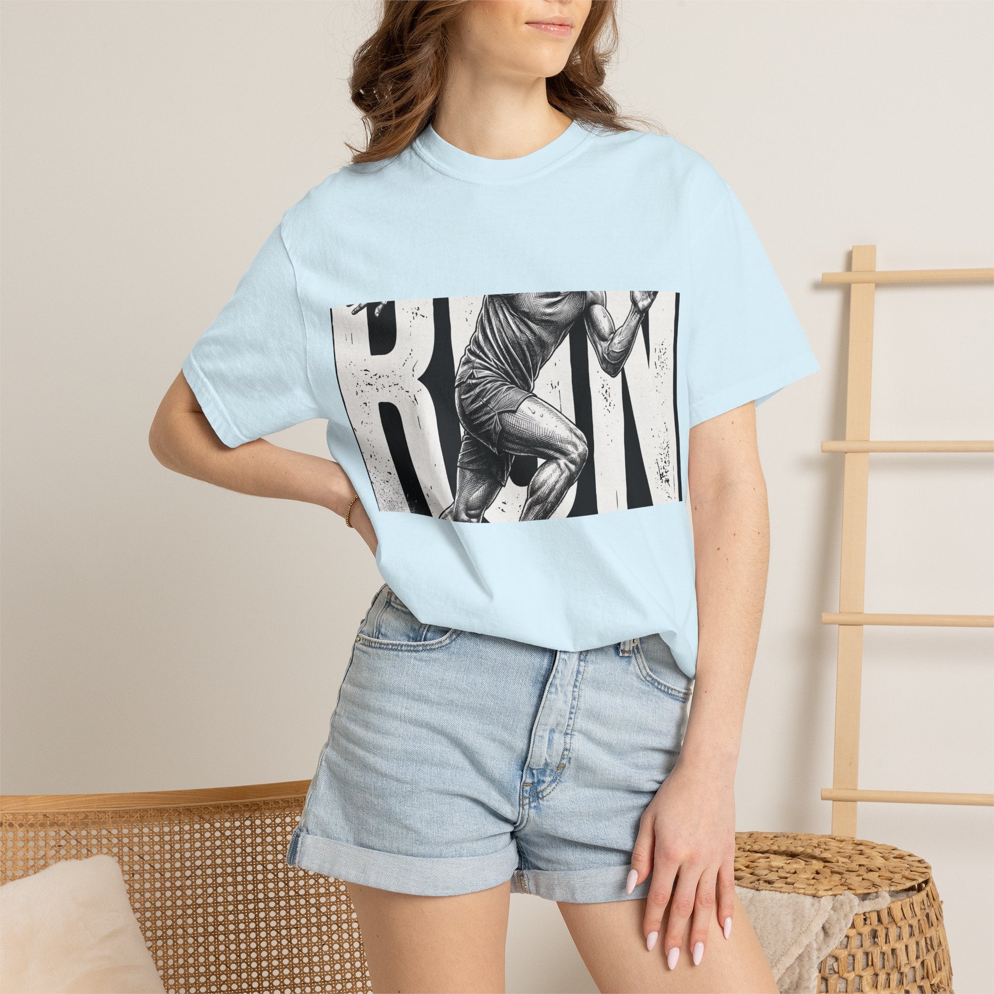 Run Silhouette Graphic T‑Shirt