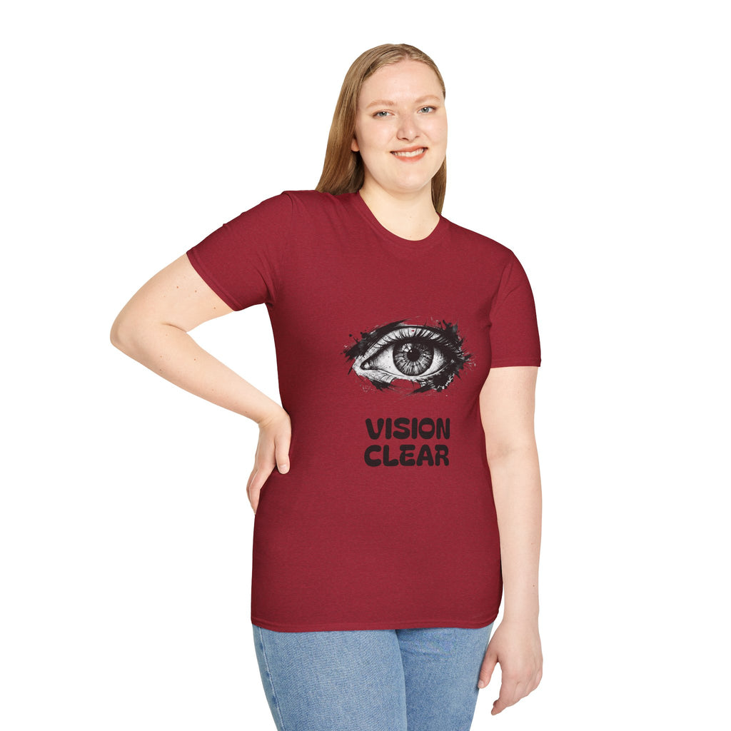 Vision Clear Eye Graphic T‑Shirt