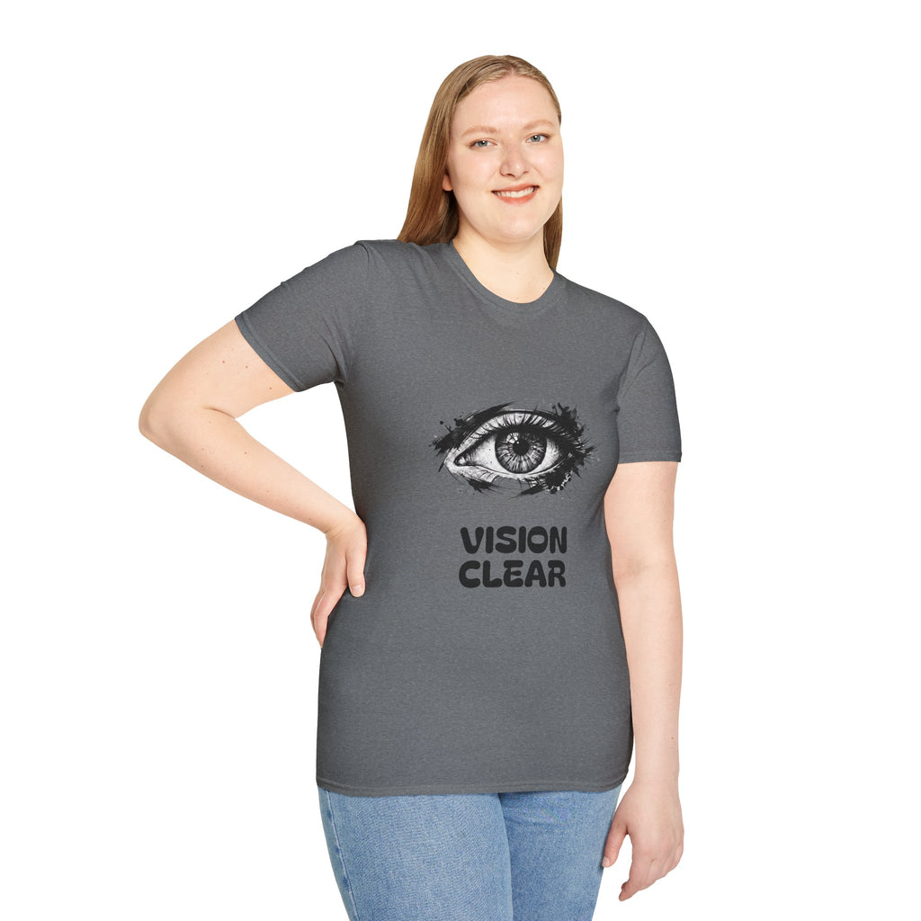 Vision Clear Eye Graphic T‑Shirt