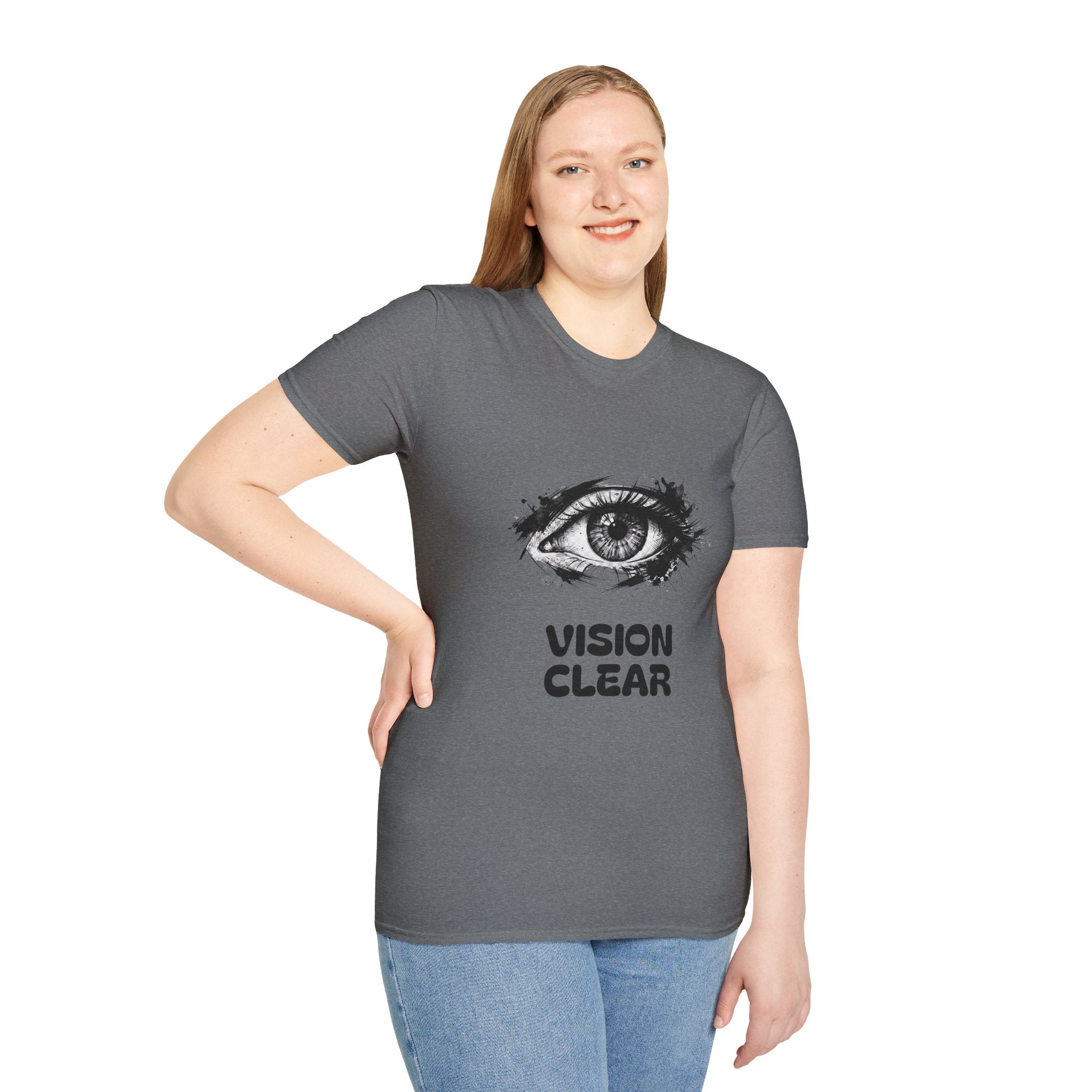 Vision Clear Eye Graphic T‑Shirt